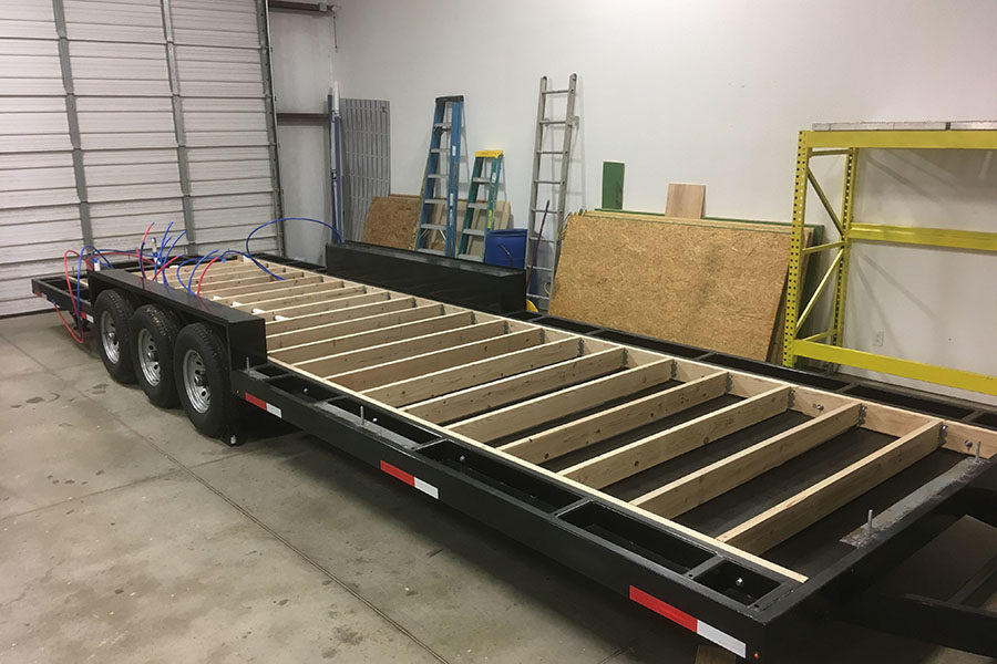English+teacher+Madelyn+Johnson%27s+tiny+trailer+is+currently+being+built.