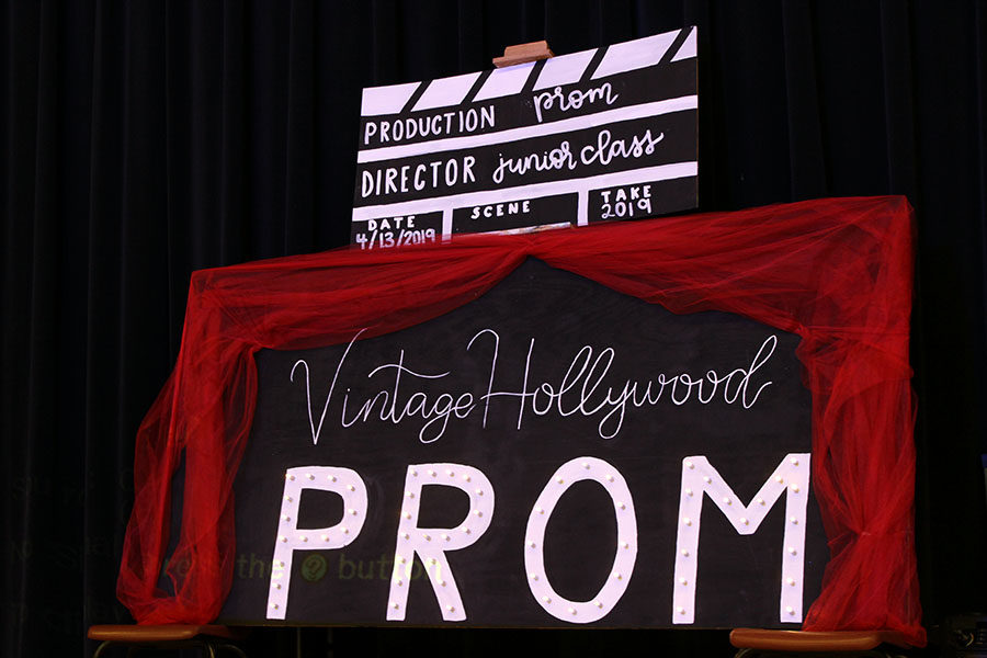 The+2019+prom+theme+is+displayed+on+Tuesday%2C+Jan.+8+during+A-block+lunch.