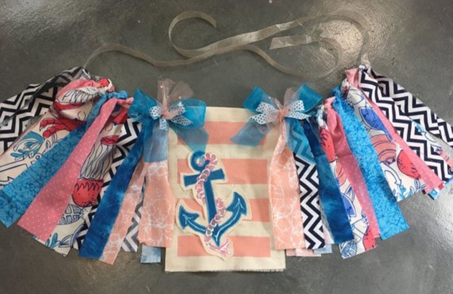 One+of+art+teacher+Shanna+Blair%27s+creations%2C+an+anchor+nautical+high+chair+banner%2C+is+for+sale+on+her+Etsy+account+for+%2420.