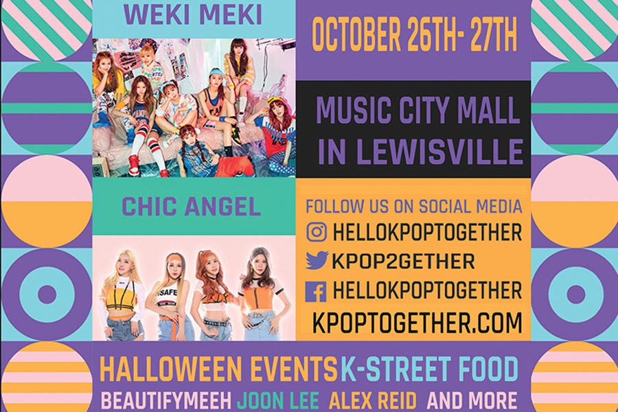 K-pop+Together+to+hold+a+Korean+culture+festival+at+Music+City+Mall+from+11+a.m.+to+7%3A45+p.m.+on+Saturday%2C+Oct.+26+and+from+11+a.m.+to+5%3A30+p.m.+on+Sunday%2C+Oct.+27.+Courtesy+of+K-pop+Together.