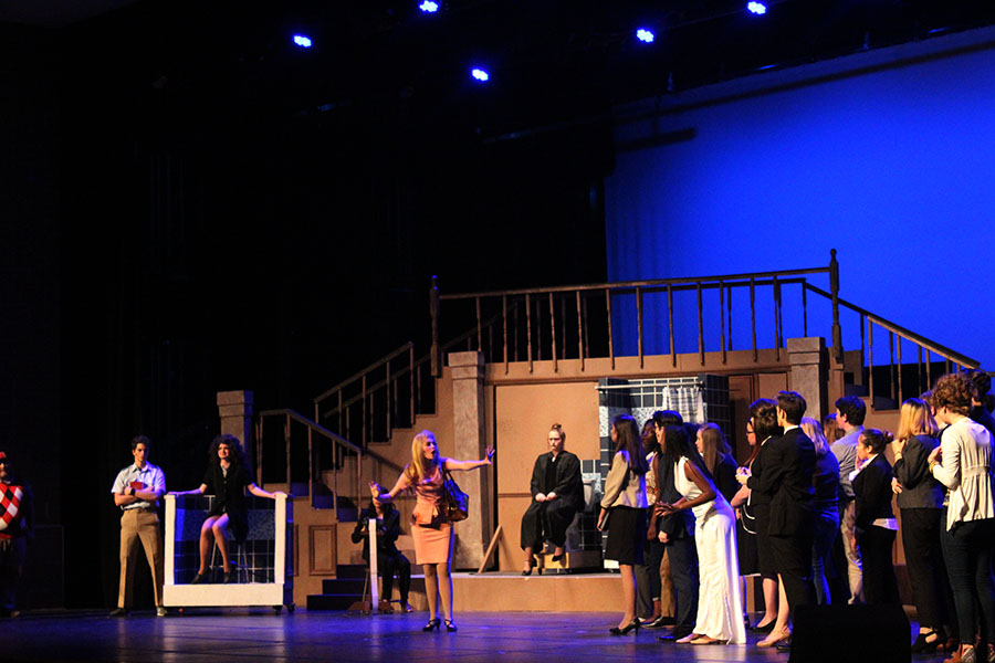 The+%22Legally+Blonde%22+cast+rehearses+after+school+on+Thursday%2C+Nov.+14.+