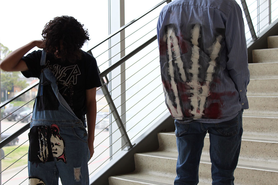 Juniors+Jayzey+Vasquez+and+Armando+Aguilar+model+SeekValeur+clothing+items.